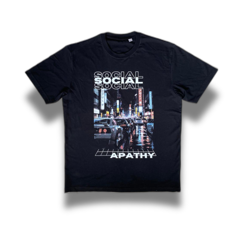 Playera Oversize 200 grs Tokyo Car | Social Apathy